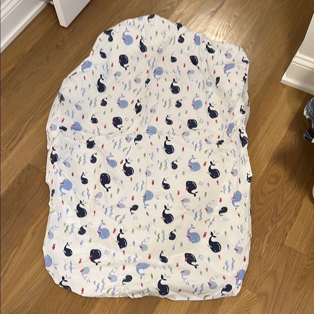 Pottery Barn Kids Whale Crib Sheet